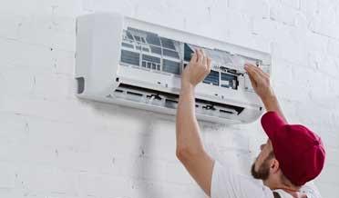 installing ductless HVAC in Houston