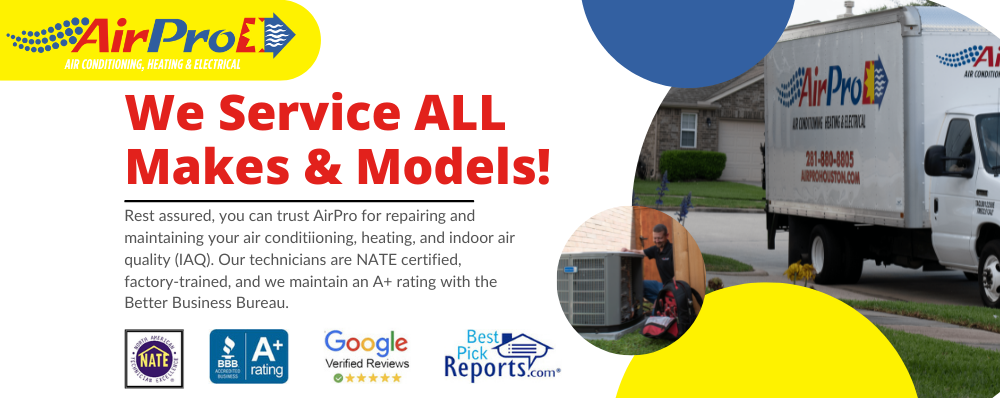 AirPro Services All HVAC System Makes and Models